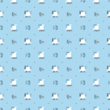 soyut geometrik dikişsiz desen, vektör illüstrasyonu