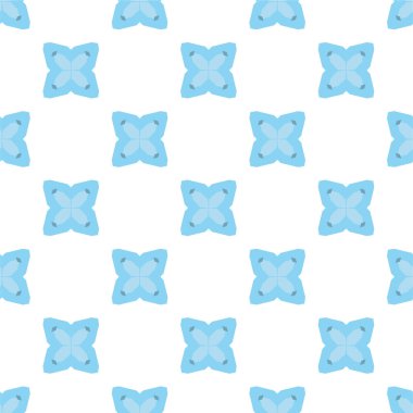 Geometrik soyut dikişsiz desen, vektör illüstrasyonu