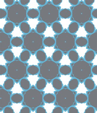 Geometrik yinelenen süs vektör deseni. Pastel tonları olan kusursuz tasarım dokusu