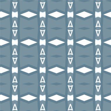 Geometrik soyut dikişsiz desen, vektör illüstrasyonu