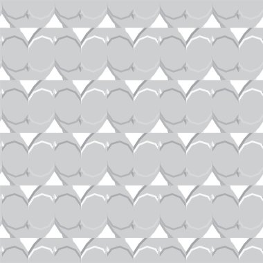 Geometrik soyut dikişsiz desen, vektör illüstrasyonu