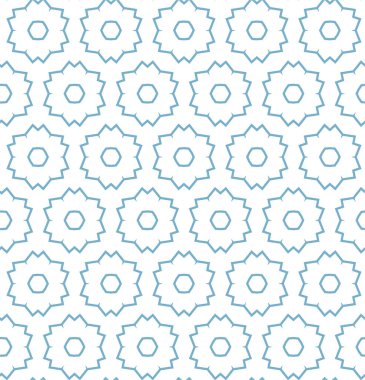 Geometrik soyut dikişsiz desen, vektör illüstrasyonu