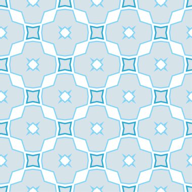 Geometrik soyut dikişsiz desen, vektör illüstrasyonu