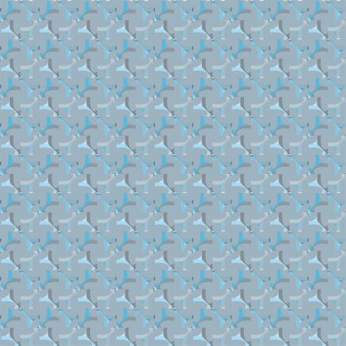 Geometrik soyut dikişsiz desen, vektör illüstrasyonu