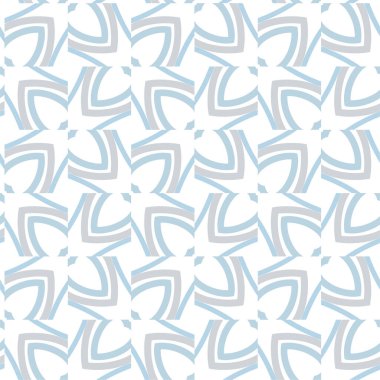 Geometrik soyut dikişsiz desen, vektör illüstrasyonu