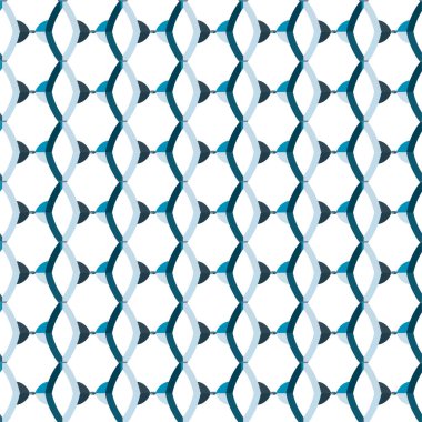 Geometrik soyut dikişsiz desen, vektör illüstrasyonu