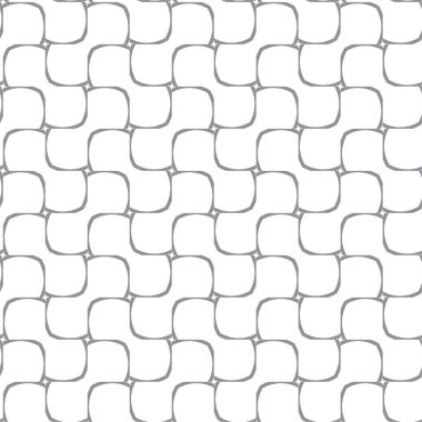 Geometrik soyut dikişsiz desen, vektör illüstrasyonu