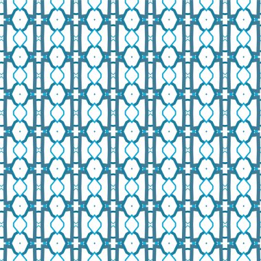 Geometrik soyut dikişsiz desen, vektör illüstrasyonu