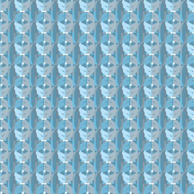 soyut geometrik dikişsiz desen, vektör illüstrasyonu