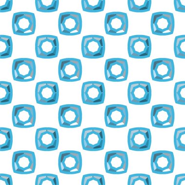 soyut geometrik dikişsiz desen, vektör illüstrasyonu