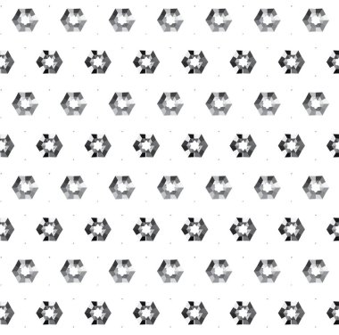 soyut geometrik dikişsiz desen, vektör illüstrasyonu