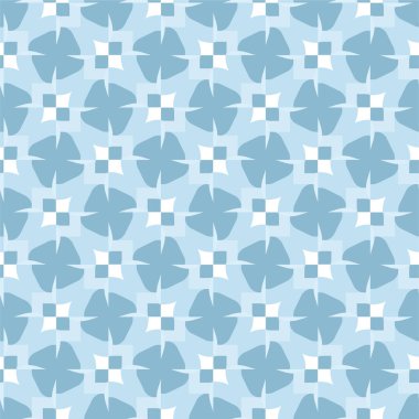 Geometrik soyut dikişsiz desen, vektör illüstrasyonu