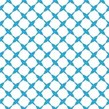 Geometrik soyut dikişsiz desen, vektör illüstrasyonu