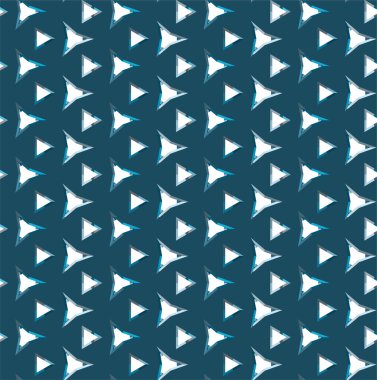 Geometrik soyut dikişsiz desen, vektör illüstrasyonu