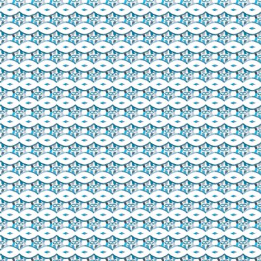 Geometrik soyut dikişsiz desen, vektör illüstrasyonu
