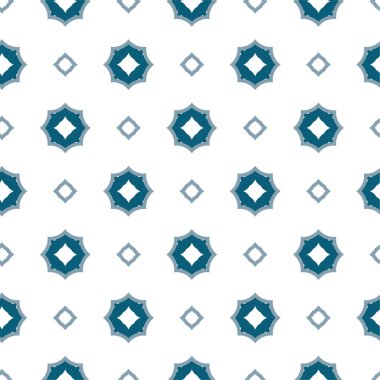 Geometrik soyut dikişsiz desen, vektör illüstrasyonu