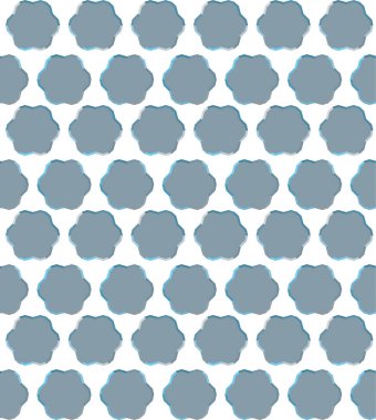 Geometrik soyut dikişsiz desen, vektör illüstrasyonu