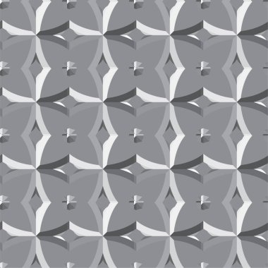 Geometrik yinelenen süs vektör deseni. Pastel tonları olan kusursuz tasarım dokusu