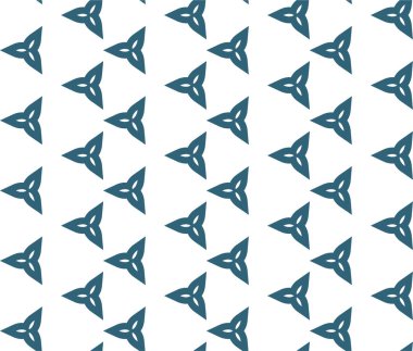 Geometrik şekilli kusursuz desen vektör çizimi  