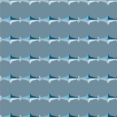 Geometrik soyut dikişsiz desen, vektör illüstrasyonu