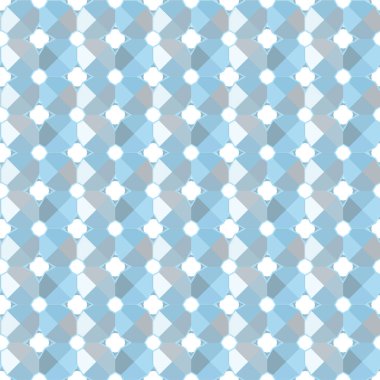 Geometrik soyut dikişsiz desen, vektör illüstrasyonu