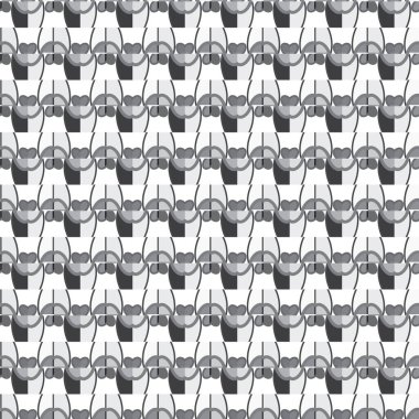 soyut geometrik dikişsiz desen, vektör illüstrasyonu