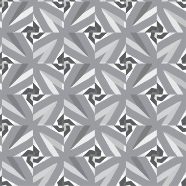 soyut geometrik dikişsiz desen, vektör illüstrasyonu