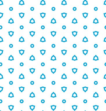 Geometrik soyut dikişsiz desen, vektör illüstrasyonu