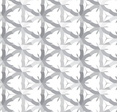 Geometrik şekilli kusursuz desen vektör çizimi  
