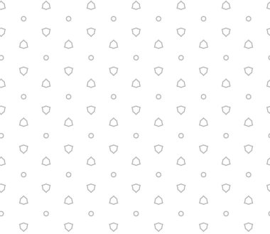 Geometrik soyut dikişsiz desen, vektör illüstrasyonu