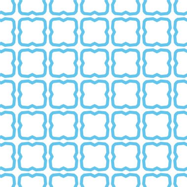 Geometrik soyut dikişsiz desen, vektör illüstrasyonu