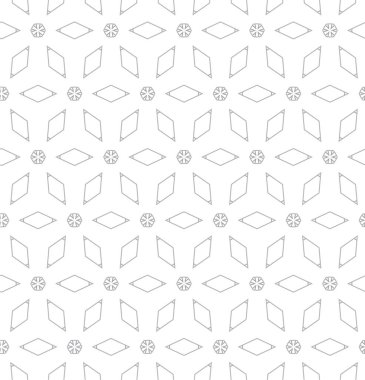 soyut geometrik dikişsiz desen, vektör illüstrasyonu