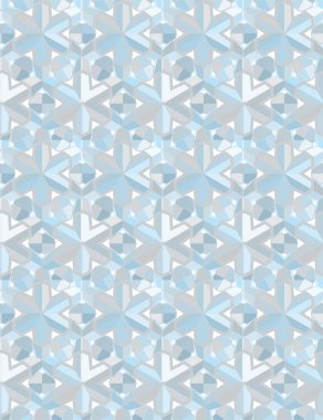 soyut geometrik dikişsiz desen, vektör illüstrasyonu