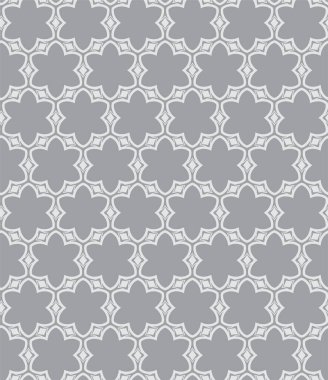 Geometrik şekilli kusursuz desen vektör çizimi