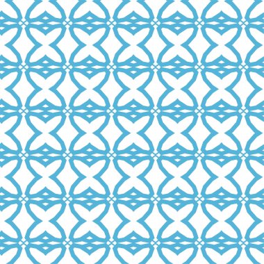 Geometrik soyut dikişsiz desen, vektör illüstrasyonu