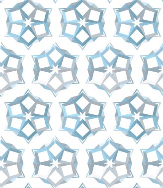 soyut geometrik dikişsiz desen, vektör illüstrasyonu