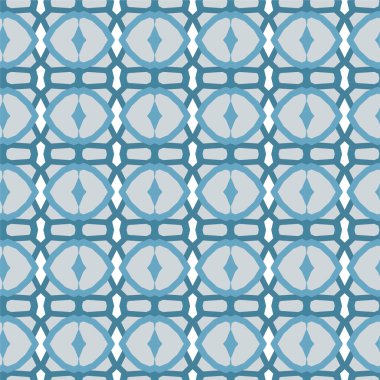 soyut geometrik dikişsiz desen, vektör illüstrasyonu