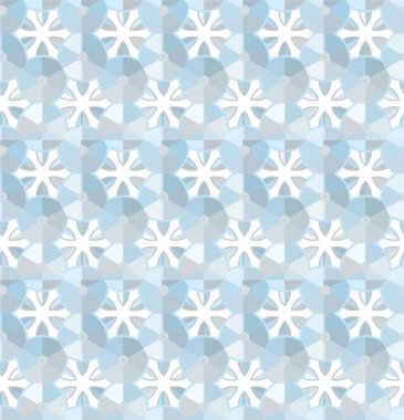 Geometrik soyut dikişsiz desen, vektör illüstrasyonu