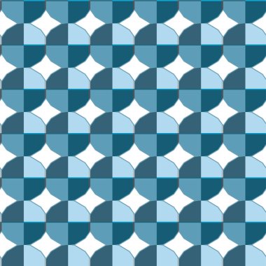 soyut geometrik dikişsiz desen, vektör illüstrasyonu