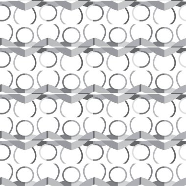 soyut geometrik dikişsiz desen, vektör illüstrasyonu