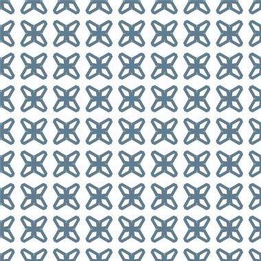Geometrik soyut dikişsiz desen, vektör illüstrasyonu