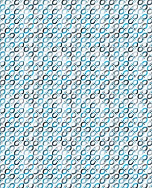 Geometrik soyut dikişsiz desen, vektör illüstrasyonu