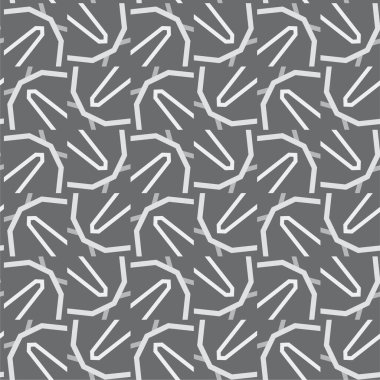 Geometrik soyut dikişsiz desen, vektör illüstrasyonu