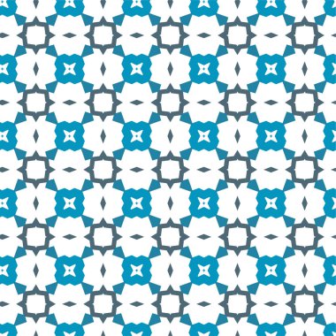 Geometrik soyut dikişsiz desen, vektör illüstrasyonu