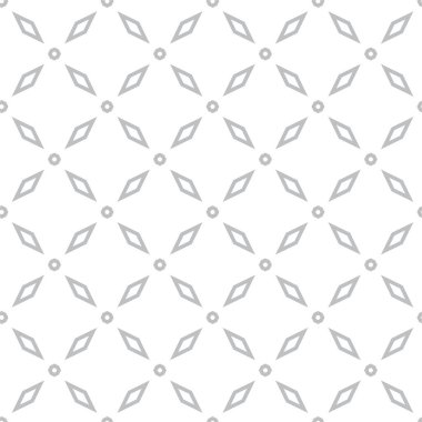 Geometrik soyut dikişsiz desen, vektör illüstrasyonu