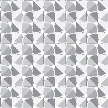 Geometrik soyut dikişsiz desen, vektör illüstrasyonu