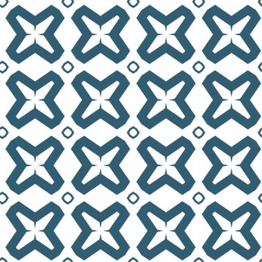 soyut geometrik dikişsiz desen, vektör illüstrasyonu