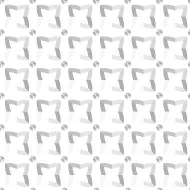 Geometrik soyut dikişsiz desen, vektör illüstrasyonu