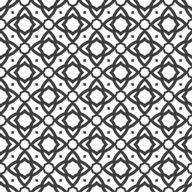 Geometrik şekilli kusursuz desen vektör çizimi