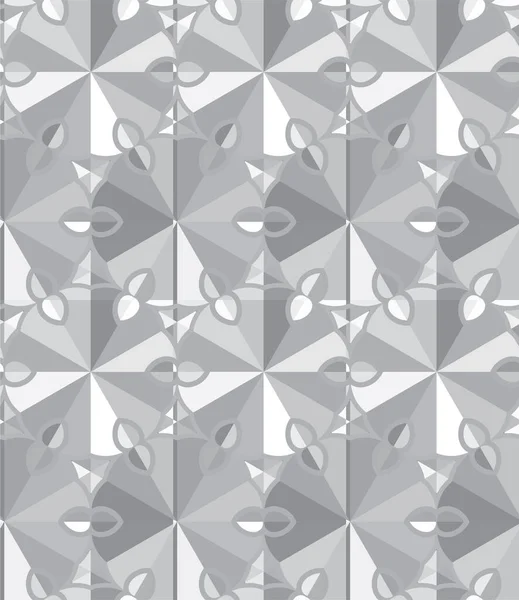 Modèle Vectoriel Ornemental Récurrent Géométrique Texture Design Sans Couture Avec — Image vectorielle